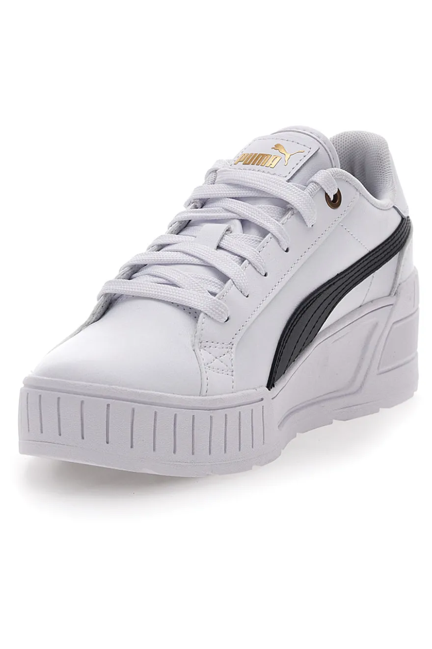 Sneakers Bianche e Nere Con Platform Puma Karmen Wedge