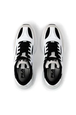 Sneakers Bianche e Nere con Platform FILA RECADE