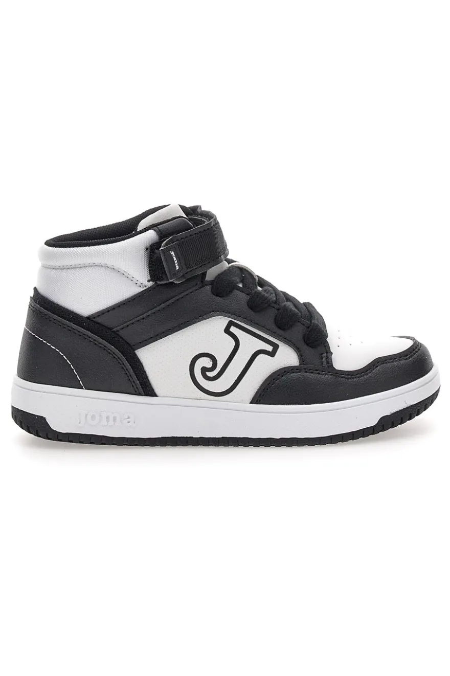 Sneakers bianche e nere con logo Joma JBERRW2501V