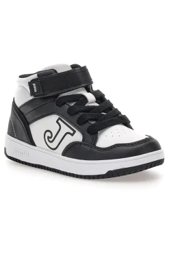 Sneakers bianche e nere con logo Joma JBERRW2501V