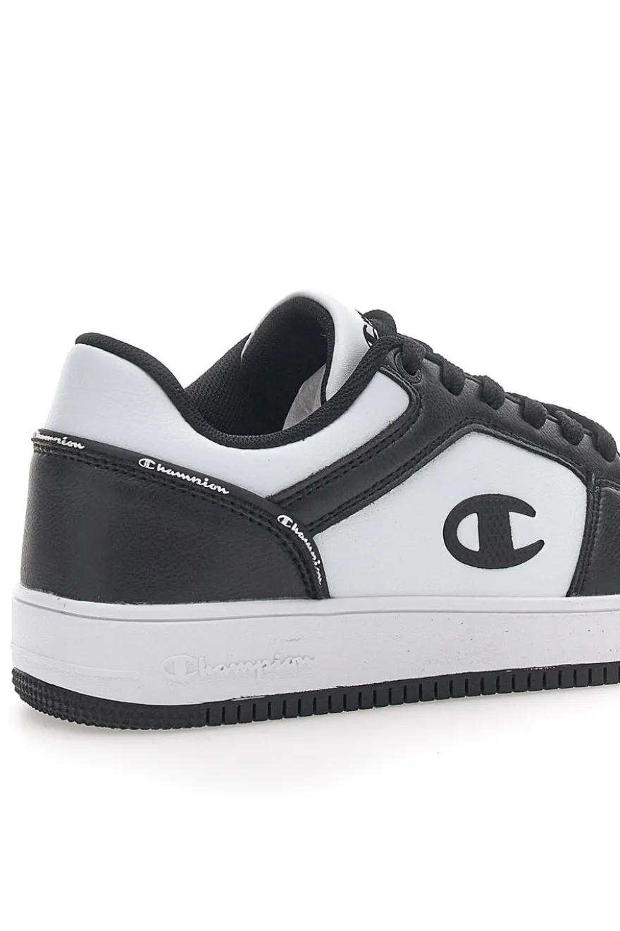 Sneakers Bianche e Nere Champion RD18 2 Low B Gs
