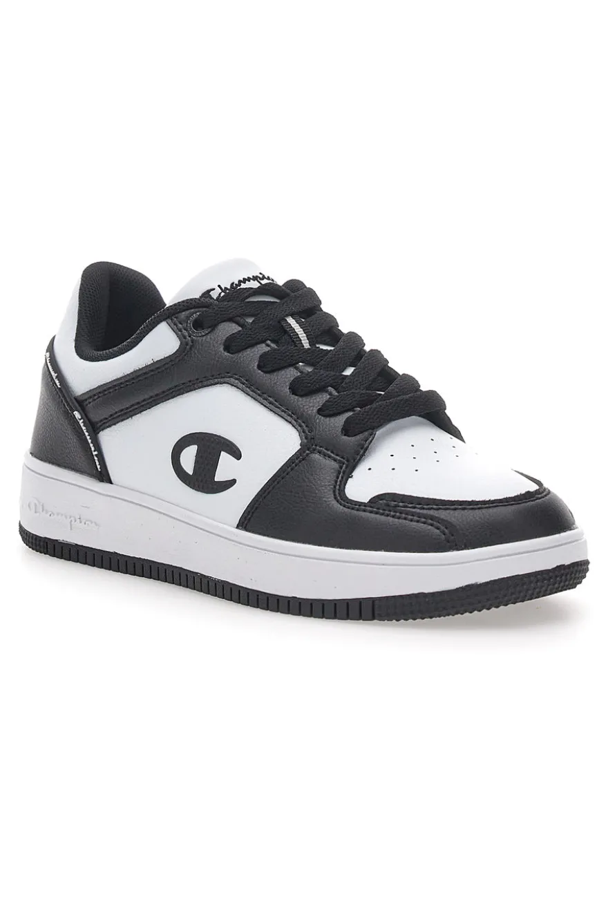 Sneakers Bianche e Nere Champion RD18 2 Low B Gs