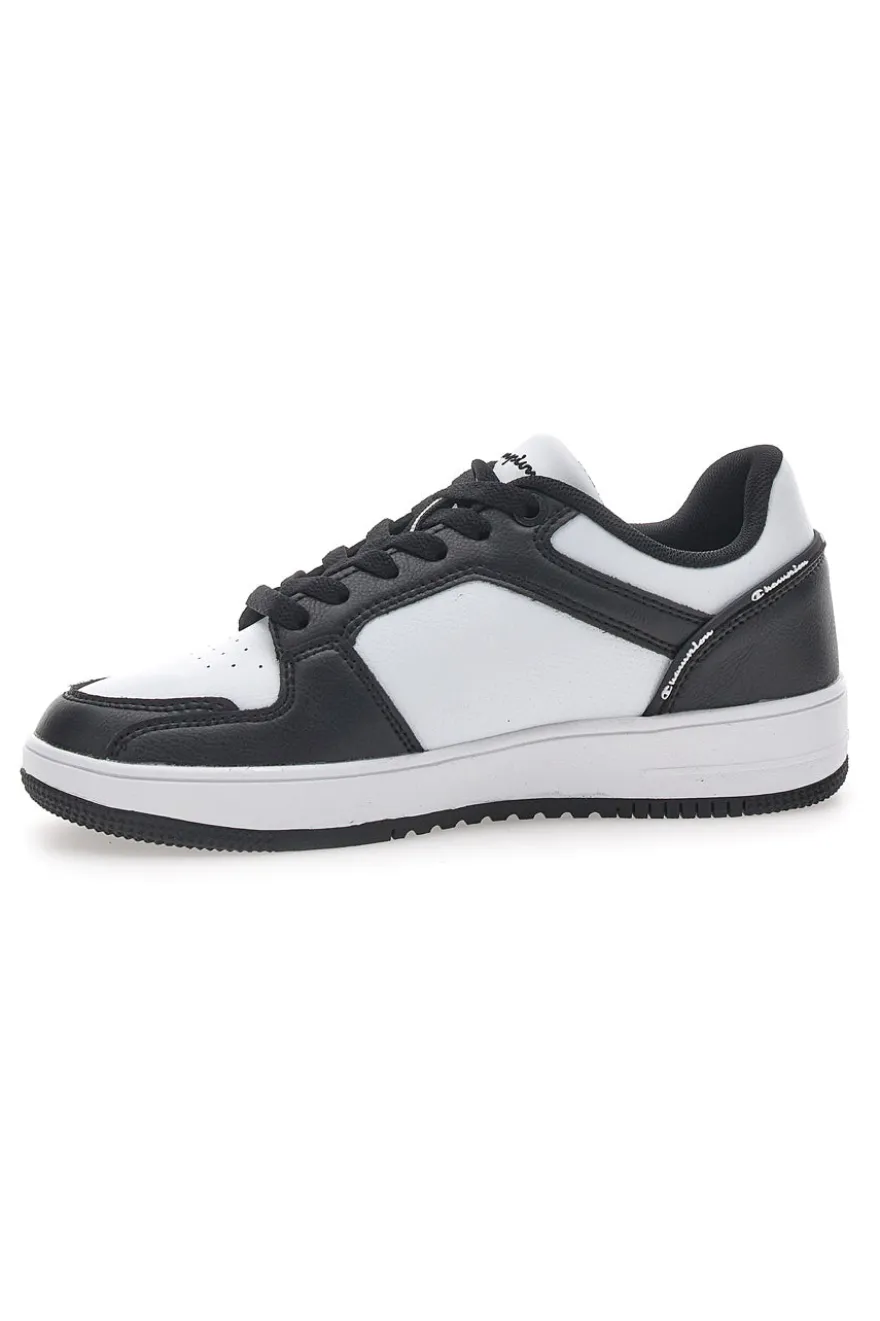 Sneakers Bianche e Nere Champion RD18 2 Low B Gs