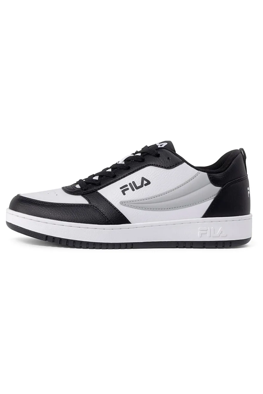 Sneakers Bianche e Nere Con Lacci Fila Raga Nf