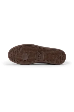 Sneakers bianche e nere con suola a contrasto FILA COURTBAY