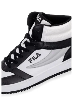 Sneakers Bianche e Nere Fila Rega Nf Mid