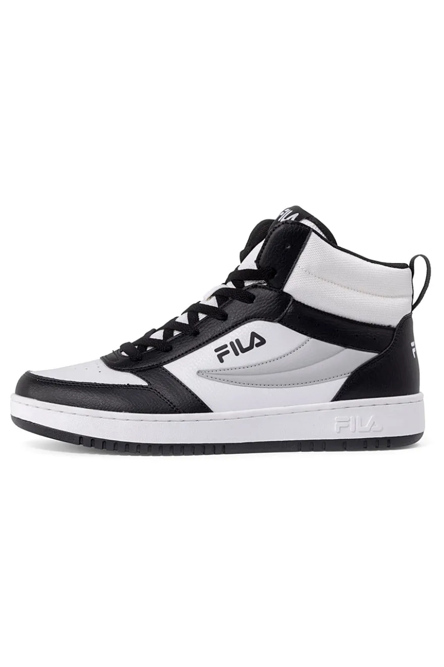 Sneakers Bianche e Nere Fila Rega Nf Mid