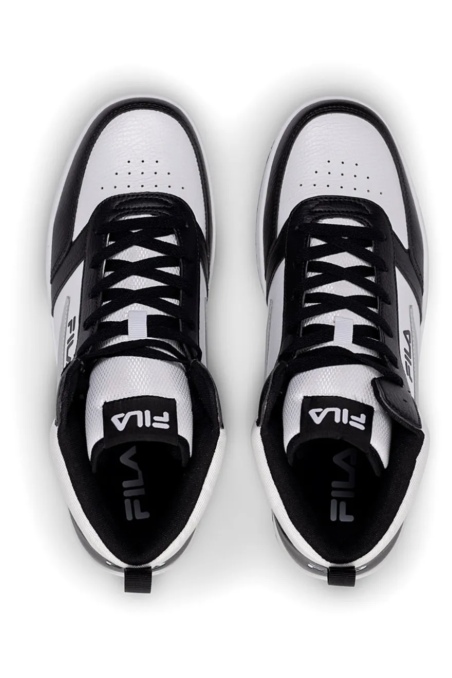 Sneakers Bianche e Nere Fila Rega Nf Mid