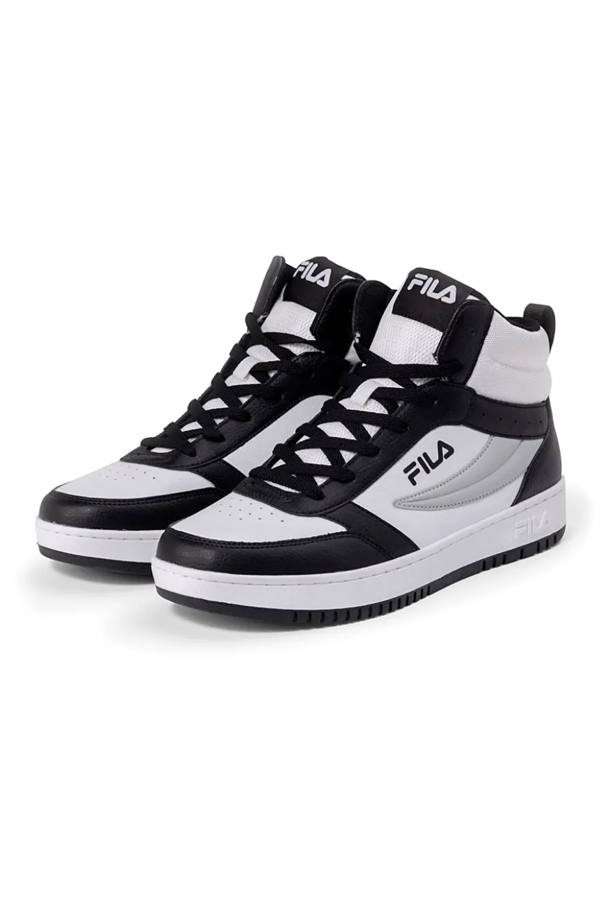 Sneakers Bianche e Nere Fila Rega Nf Mid