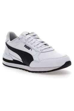 Sneakers bianche e nere in nylon ST Runner v4 jr