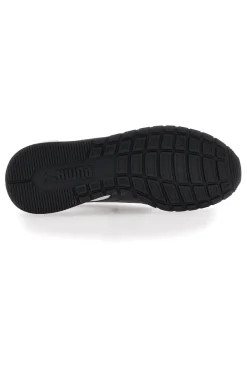 Sneakers bianche e nere in nylon ST Runner v4 jr