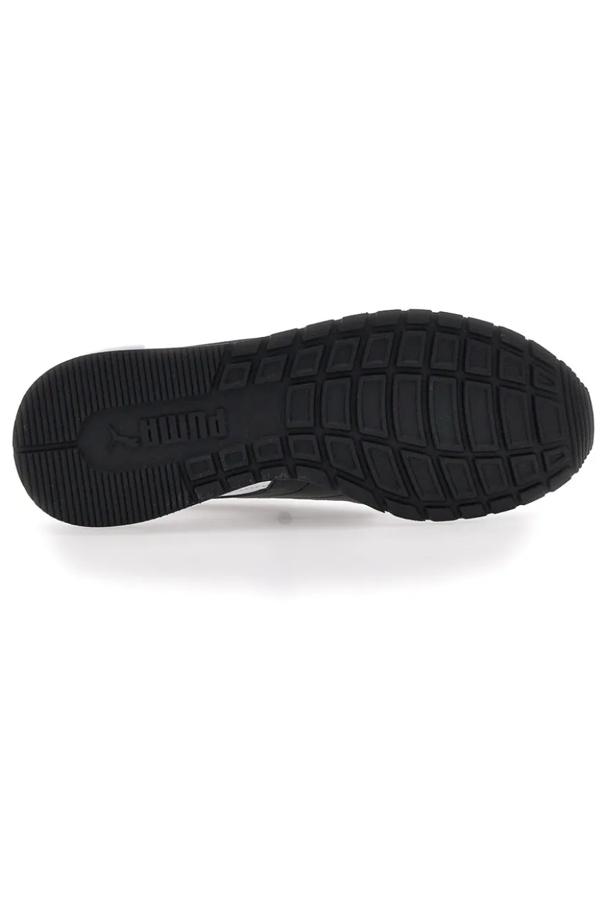 Sneakers bianche e nere in nylon ST Runner v4 jr