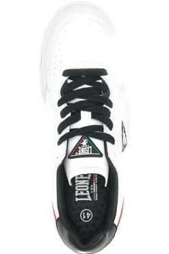Sneakers Bianche e Nere Leone 57