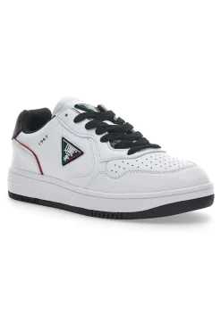 Sneakers Bianche e Nere Leone 57