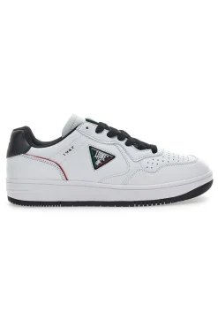 Sneakers Bianche e Nere Leone 57