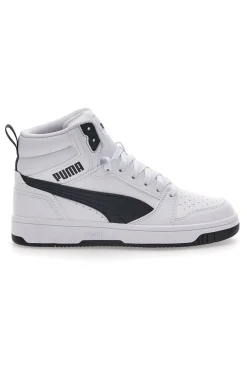 Sneakers Bianche e Nere Mid-Cut Puma Rebound V6 Mid Jr