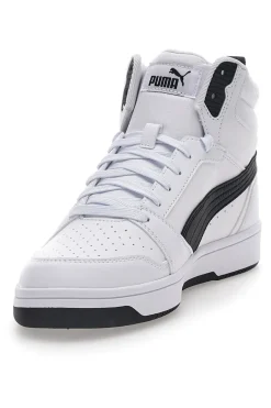 Sneakers Bianche e Nere Mid-Cut Puma Rebound V6