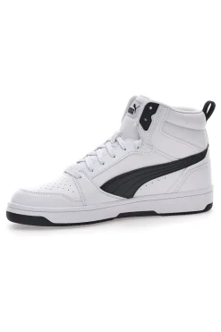 Sneakers Bianche e Nere Mid-Cut Puma Rebound V6