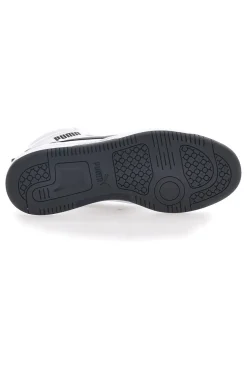 Sneakers Bianche e Nere Mid-Cut Puma Rebound V6