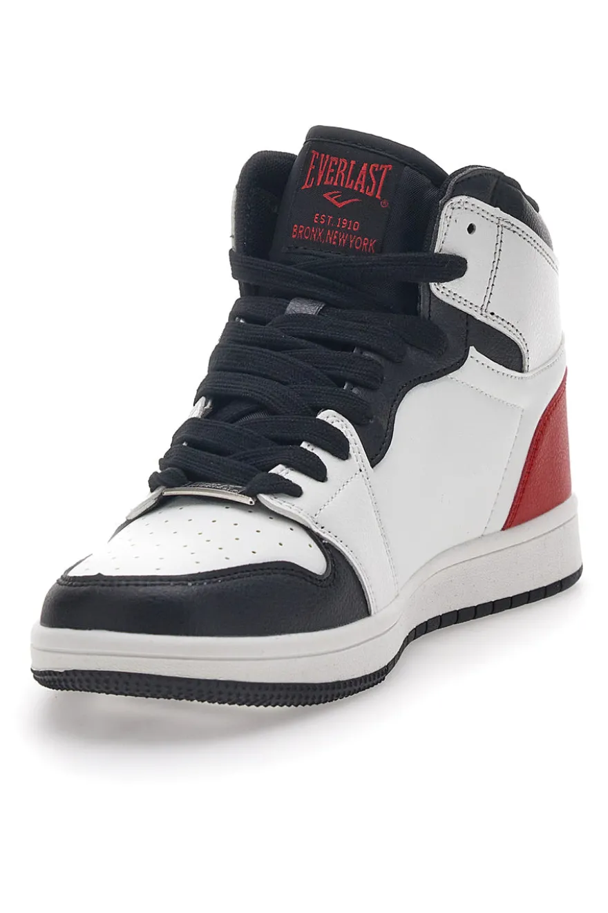 Sneakers Bianche e Nere Mid-Cut Everlast 716