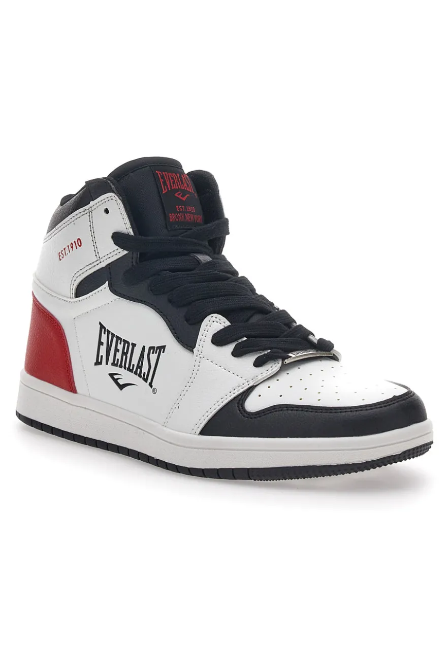 Sneakers Bianche e Nere Mid-Cut Everlast 716