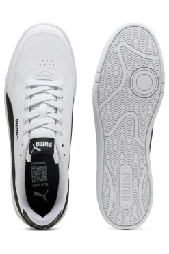 Sneakers Bianche e Nere Puma Court Classic Clean