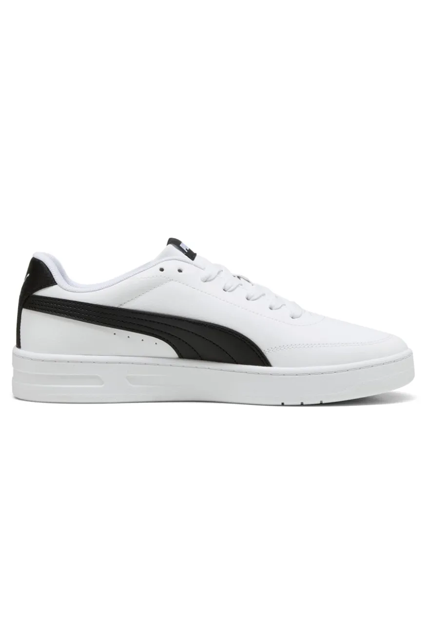 Sneakers Bianche e Nere Puma Court Classic Clean