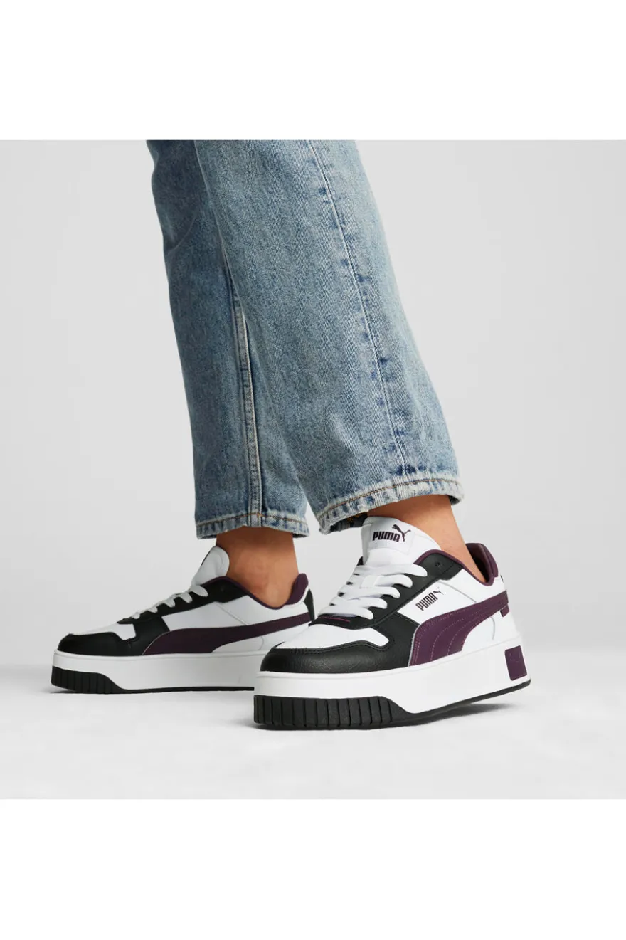 Sneakers Bianche e Nere Puma Carina Street
