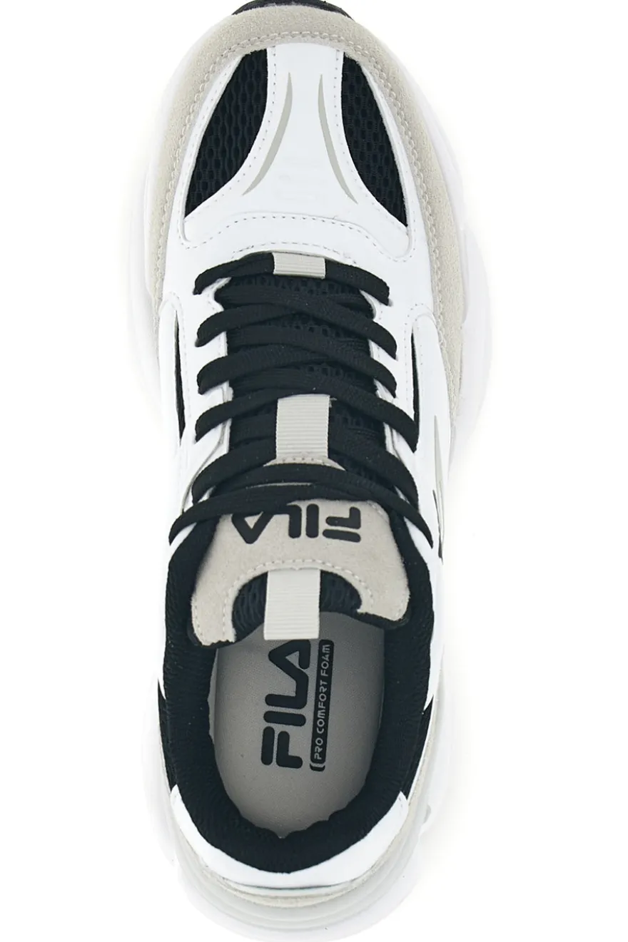 Sneakers bianche e nere sportive Fila Recade