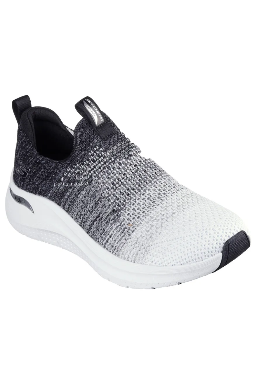 Sneakers Bianche e Nere Skechers Arch Fit 2