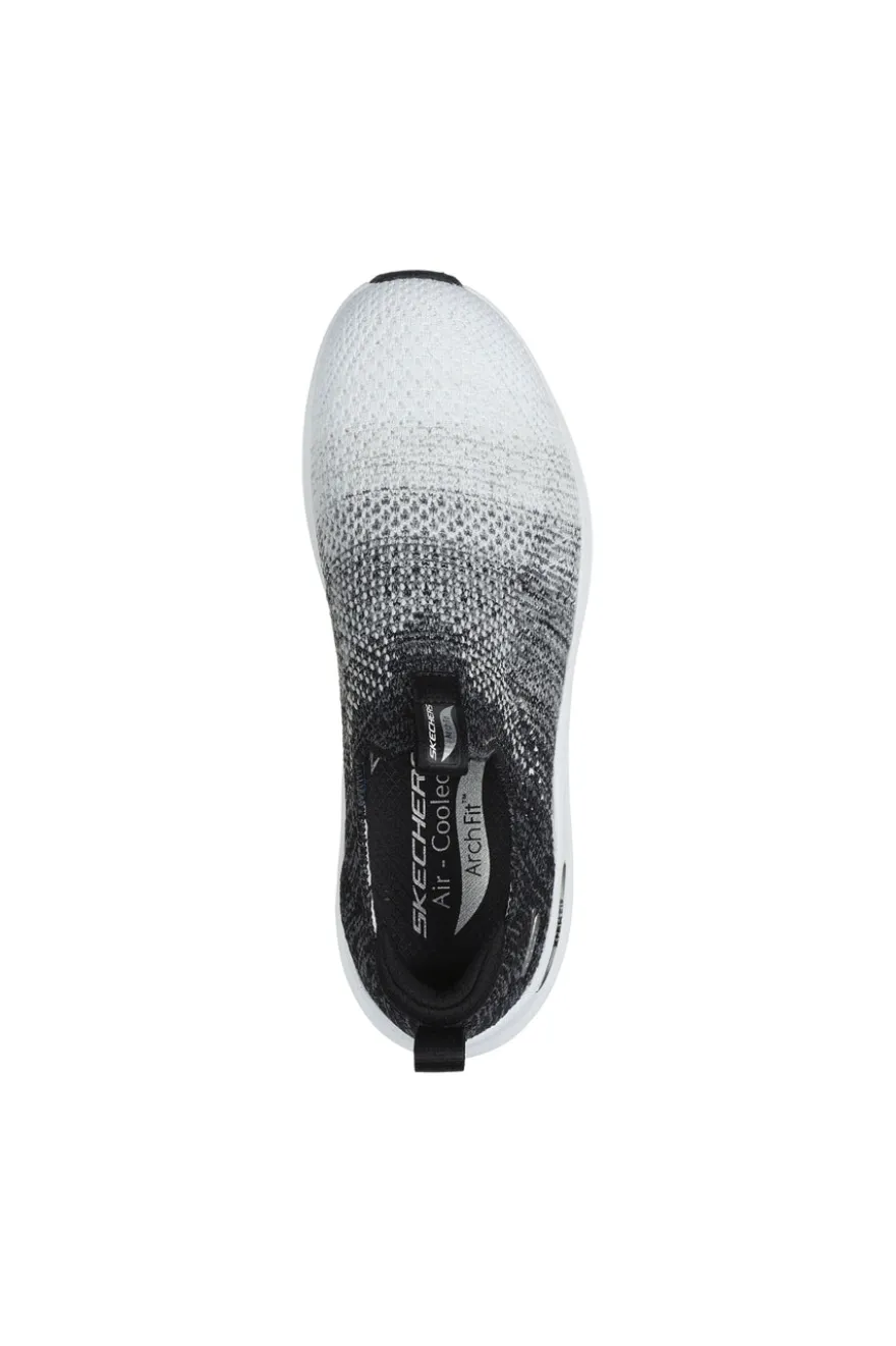 Sneakers Bianche e Nere Skechers Arch Fit 2