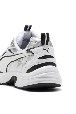 Sneakers bianche e nere stile running Puma Milenio tech