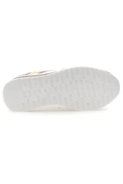 Sneakers Bianche e Oro Con Platform Energy 40