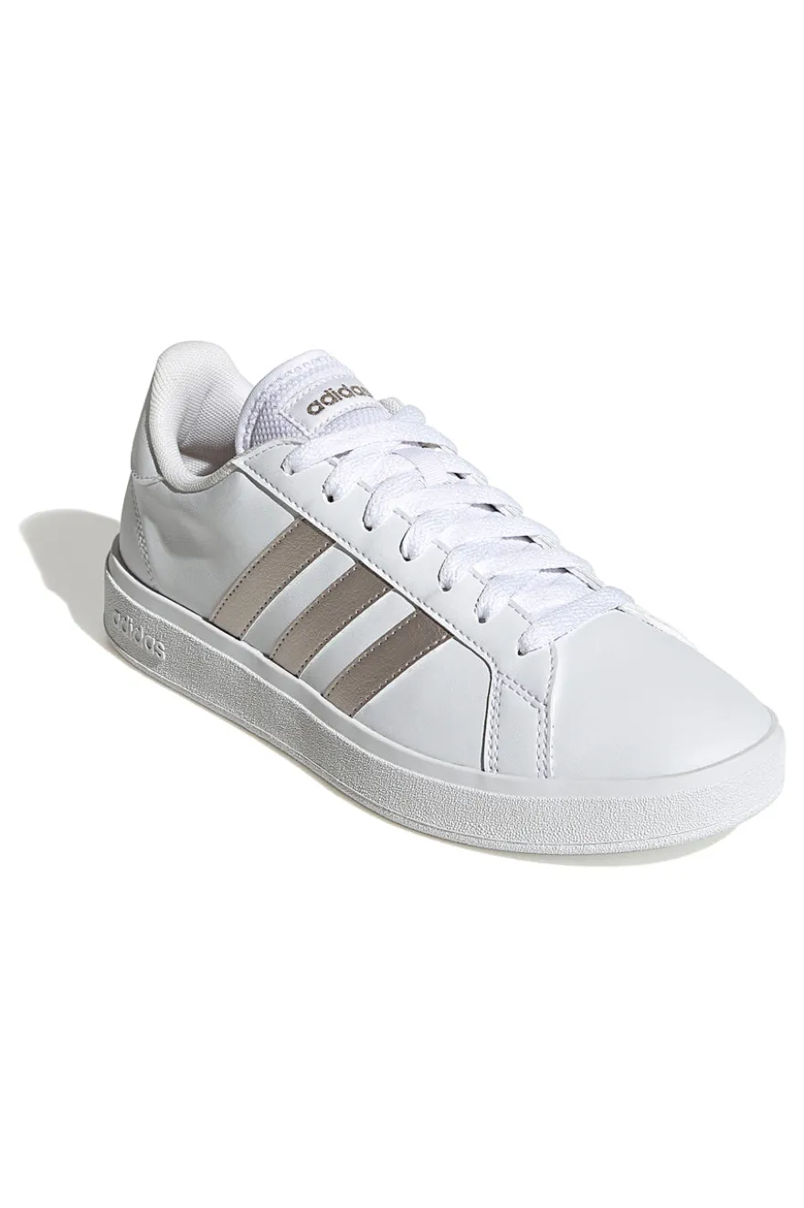 Sneakers Bianche e Oro Grand Court 2 Lifestyle Court