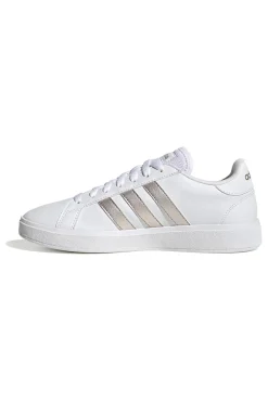 Sneakers Bianche e Oro Grand Court 2 Lifestyle Court