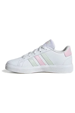 Sneakers bianche e rosa ADIDAS GRAND COURT 2.0 K