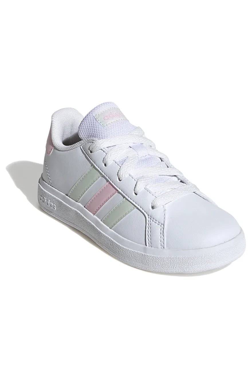 Sneakers bianche e rosa ADIDAS GRAND COURT 2.0 K