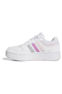 Sneakers Bianche e Rosa Adidas Hoops 3 Bold W
