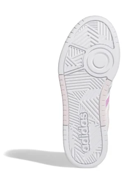 Sneakers Bianche e Rosa Adidas Hoops 3 Bold W
