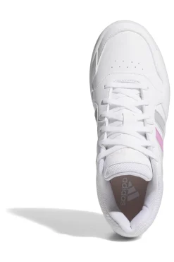 Sneakers Bianche e Rosa Adidas Hoops 3 Bold W