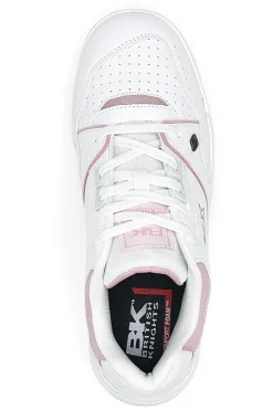 Sneakers Bianche e Rosa British Knights Vendon