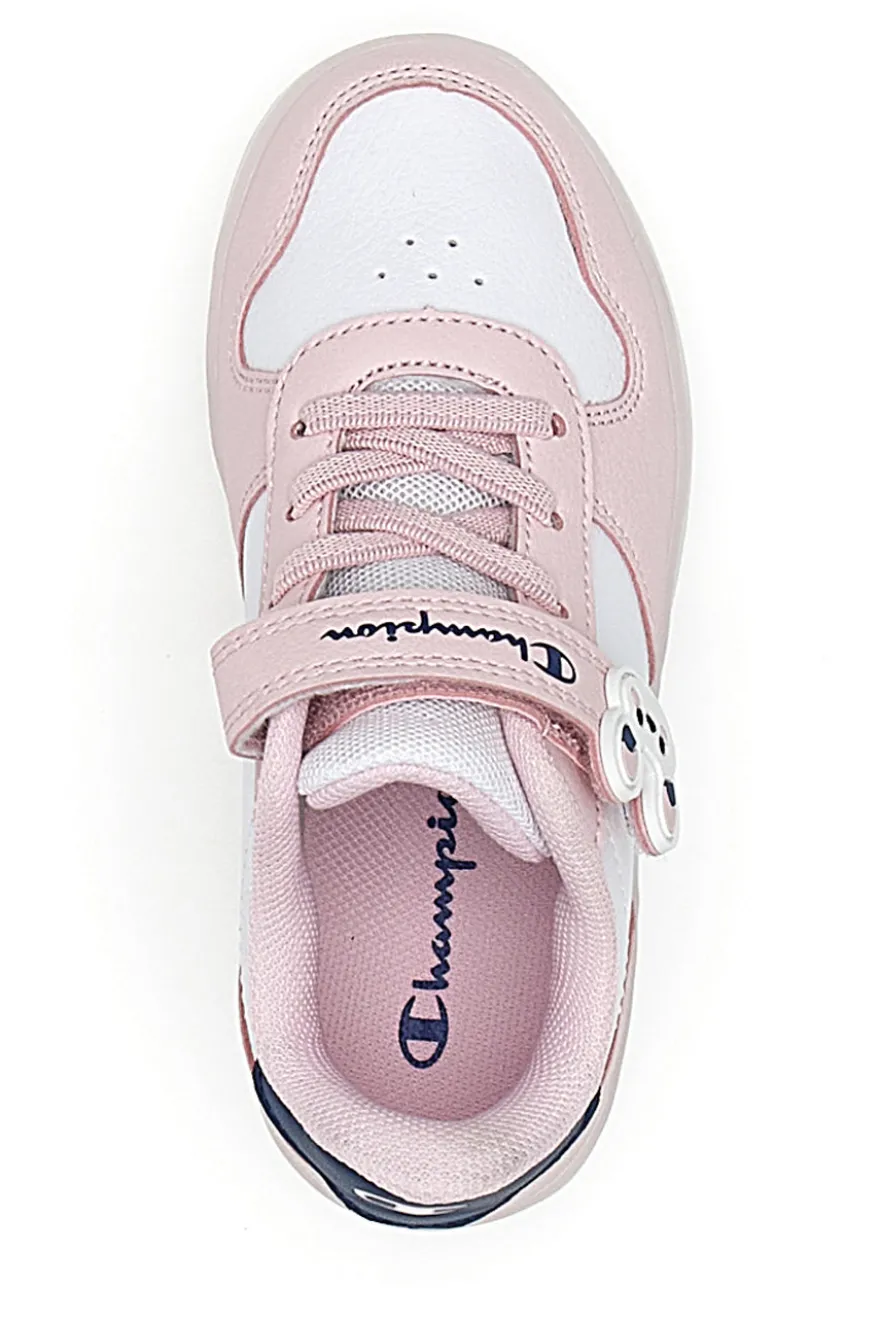 Sneakers Bianche e Rosa Con Luci Champion GLW G TD