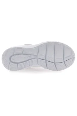 Sneakers Bianche e Rosa con Chiusura a Velcro SHECKERS BOUNDLESS-WATERCOLOR BLUR