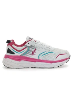 Sneakers Bianche e Rosa Con Extra - Insole Australian AU24W105