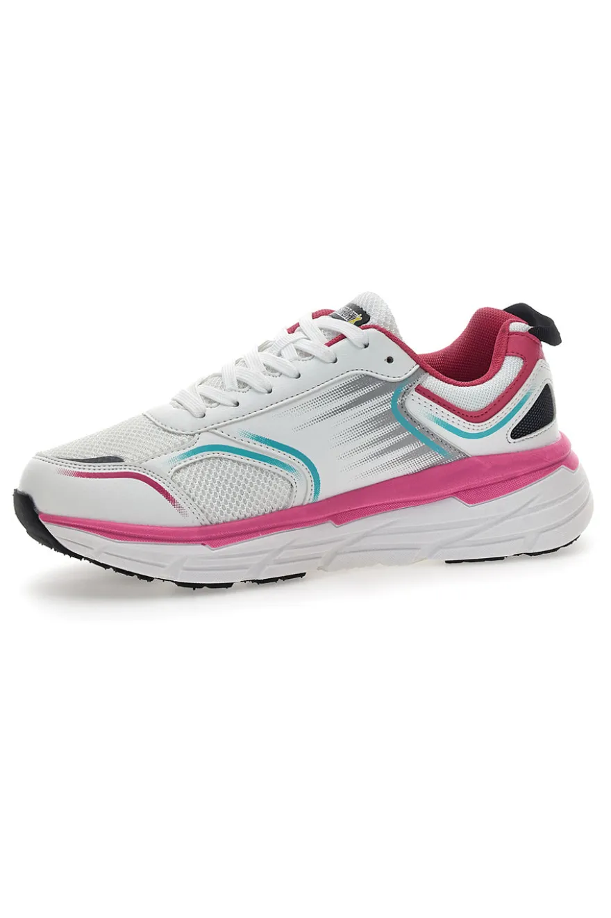 Sneakers Bianche e Rosa Con Extra - Insole Australian AU24W105