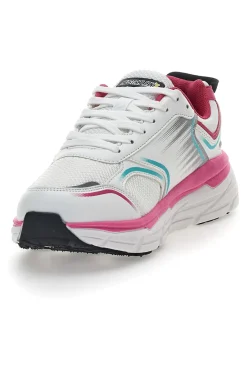 Sneakers Bianche e Rosa Con Extra - Insole Australian AU24W105