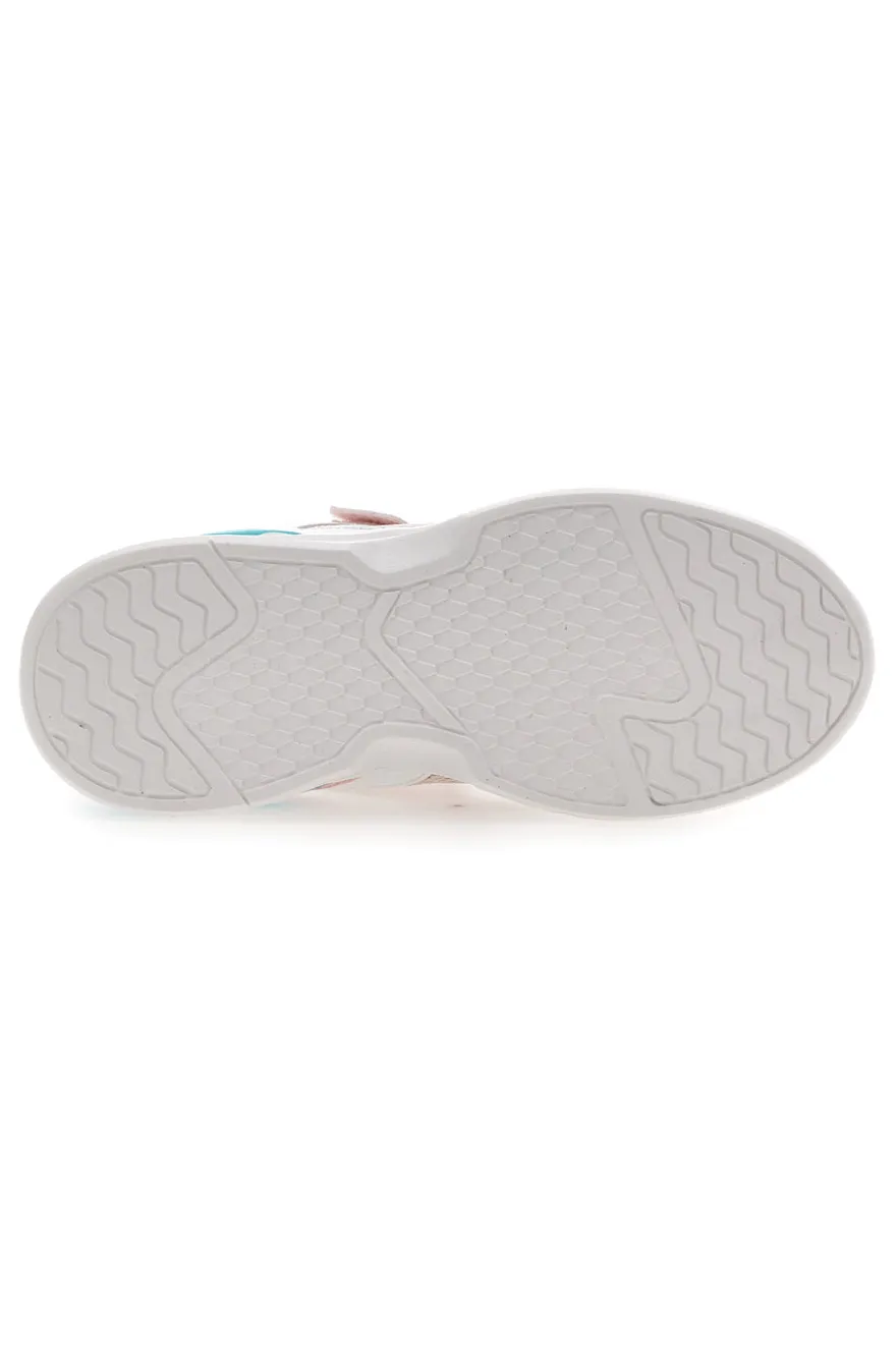 Sneakers Bianche e Rosa Champion Low Cut Shoe Fast R.G GS