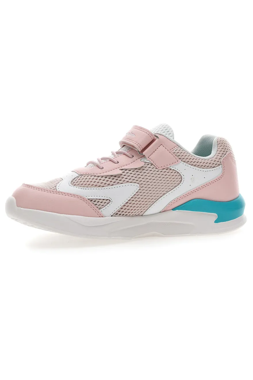Sneakers Bianche e Rosa Champion Low Cut Shoe Fast R.G GS