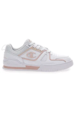 Sneakers Bianche e Rosa Champion 3 Point Low