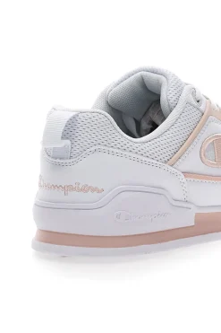 Sneakers Bianche e Rosa Champion 3 Point Low